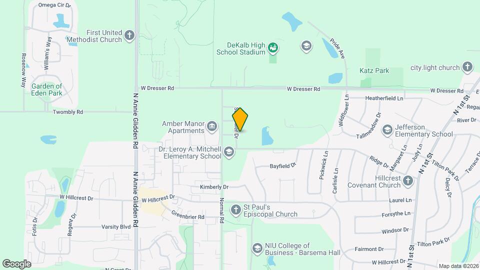 1482 Sunflower Dr Mapa y Detalles de la Ubicación