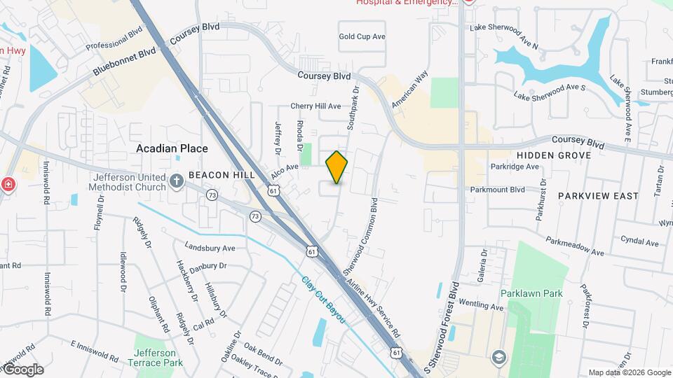 4630 Southpark Dr Map and Location Details