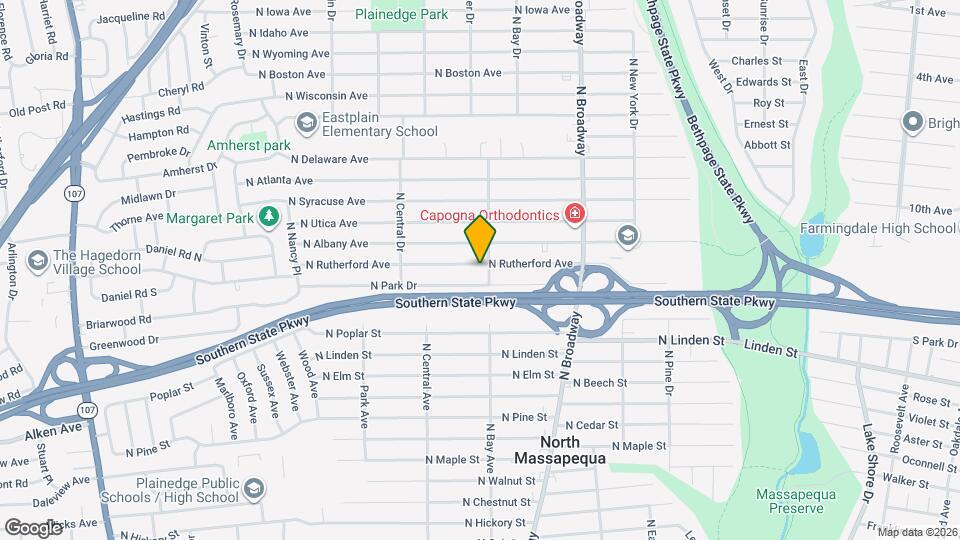 250 N Rutherford Ave Map and Location Details