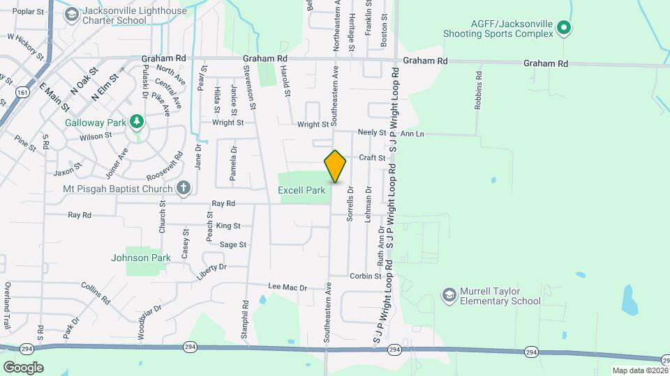 720 Southeastern Ave Map and Location Details