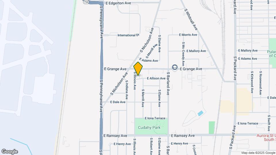 2816 E Allison Ave Mapa y Detalles de la Ubicación