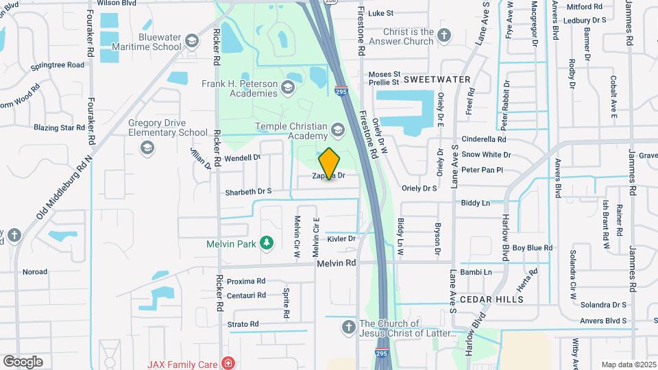 7279 Sharbeth Dr S Map and Location Details