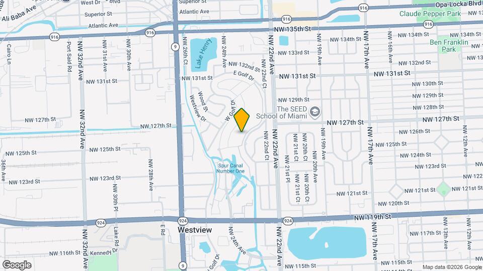 12570 NW 22nd Pl Mapa y Detalles de la Ubicación