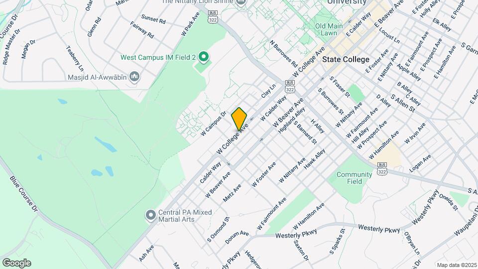 720 W College Ave, Unit 720 Mapa y Detalles de la Ubicación