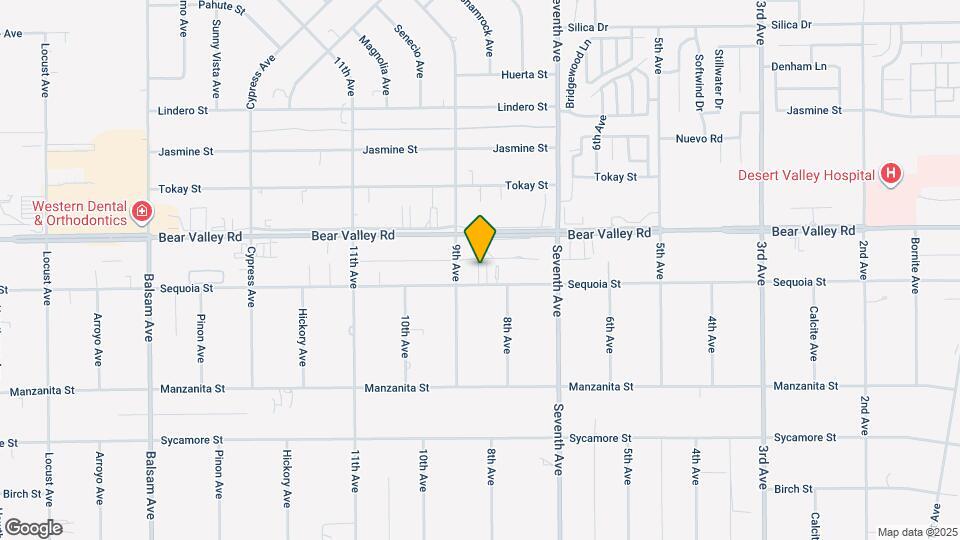 15952 Sequoia St Map and Location Details