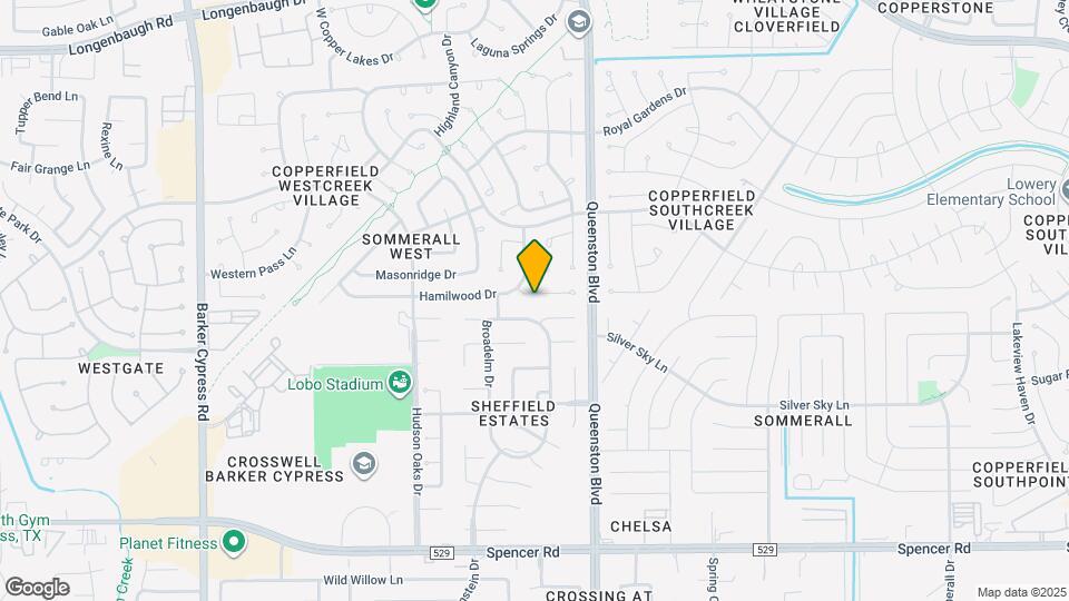 17219 Crown Meadow Ct Map and Location Details