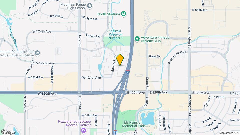 12212 Bannock Cir Map and Location Details