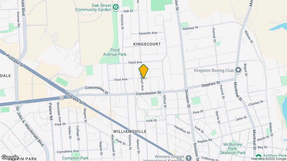 35 Kingscourt Av Map and Location Details