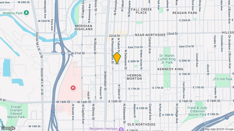 1924 N Talbott St Map and Location Details