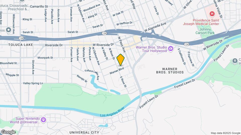 4135 Warner Blvd Map and Location Details