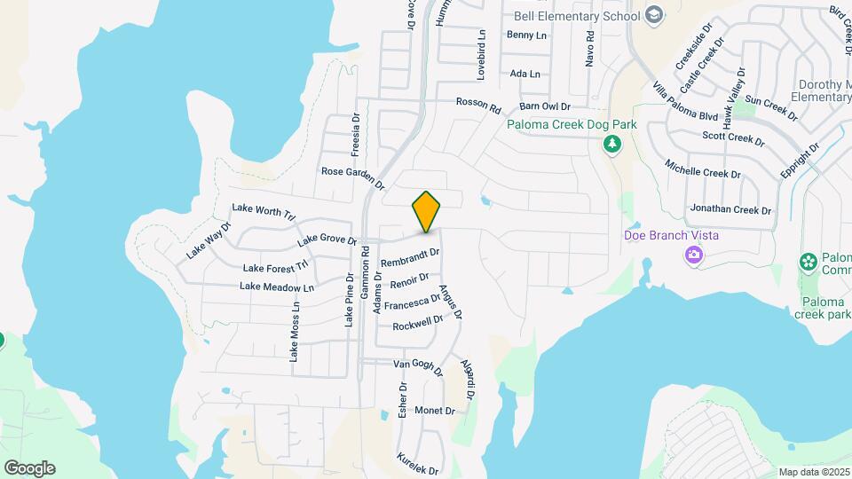 1352 Lake Grove Dr Map and Location Details