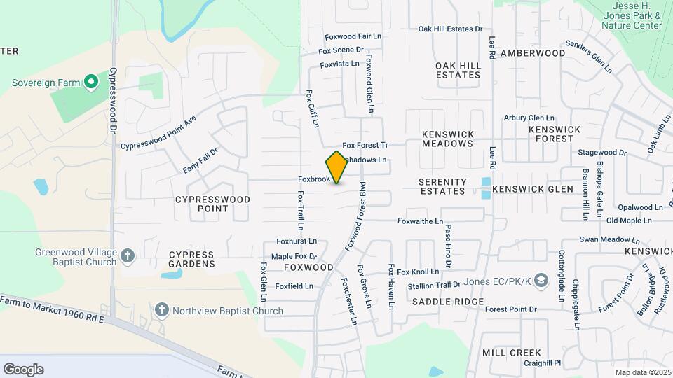7215 Foxtail Mdw Ct Map and Location Details
