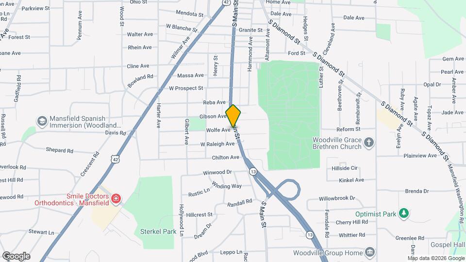 24-24.5-245 Wolfe Ave Map and Location Details