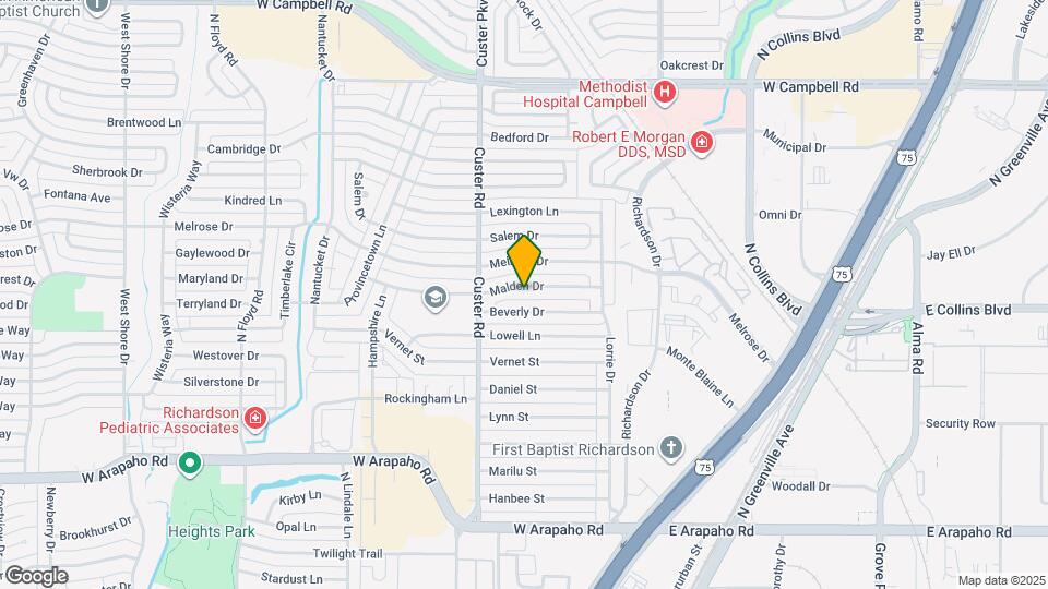 431 Malden Dr Map and Location Details