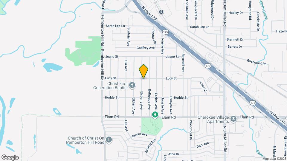 660 Elsberry Ave Map and Location Details