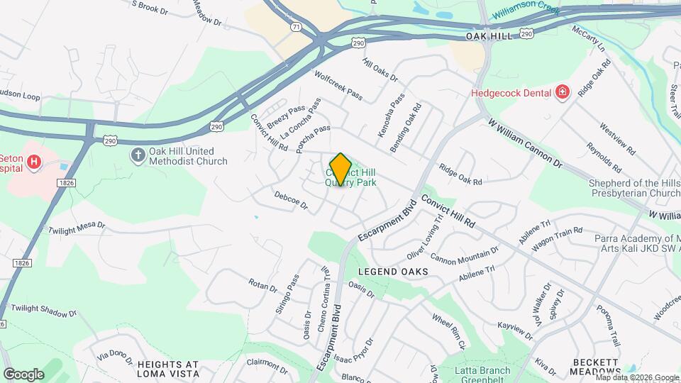 7508 Orrick Dr Map and Location Details