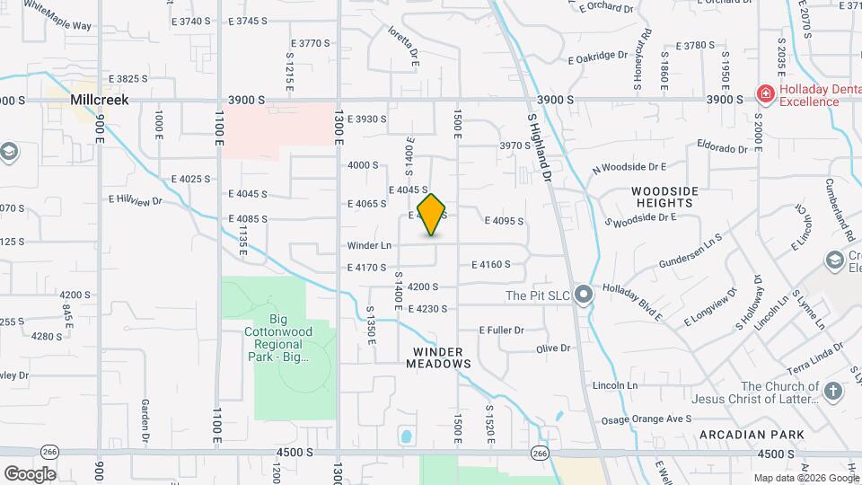 4136 Winder Ln Map and Location Details