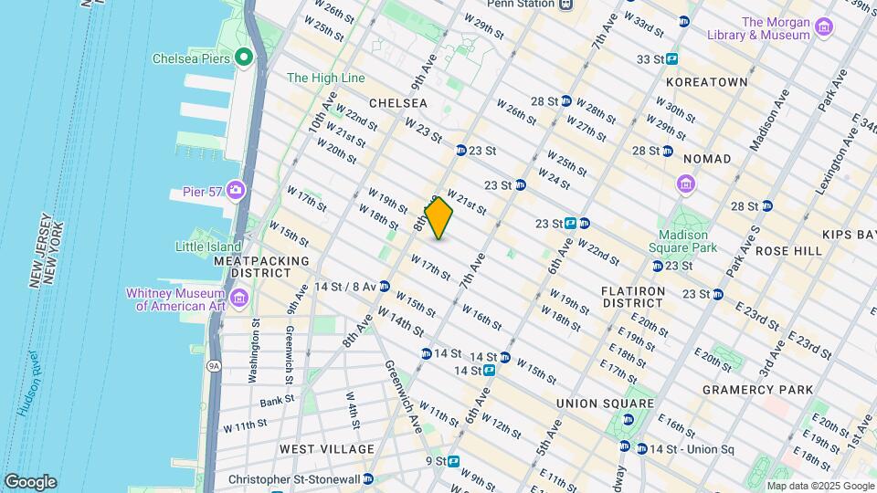 237 West 18th Street Map and Location Details