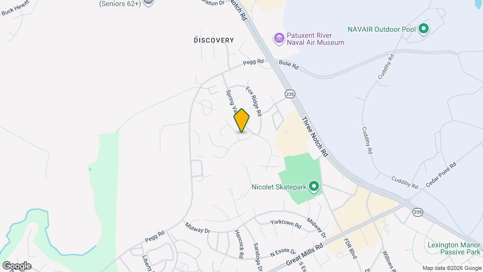 46520 Rosewood Dr Map and Location Details