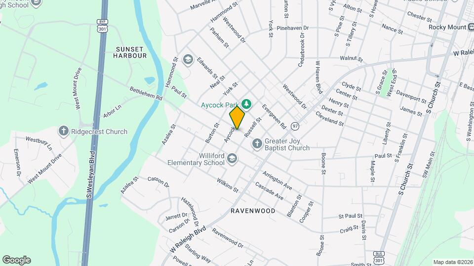 913 Paul St Map and Location Details