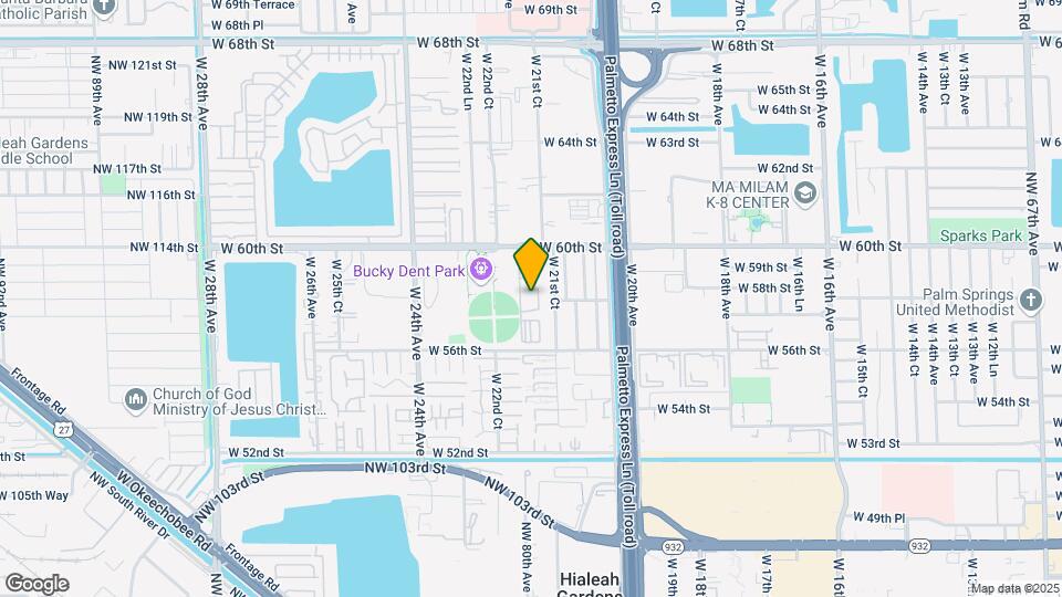 2194 W 60th St Mapa y Detalles de la Ubicación