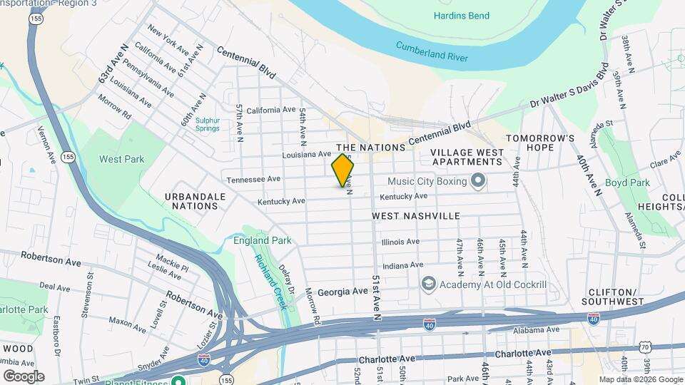 5204A Kentucky Ave Mapa y Detalles de la Ubicación