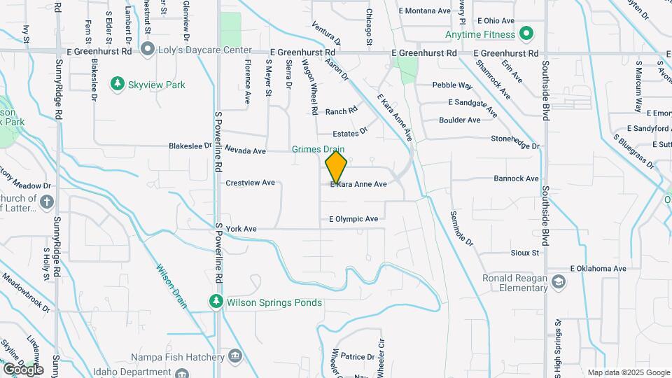 2017 E Kara Anne Ave Map and Location Details