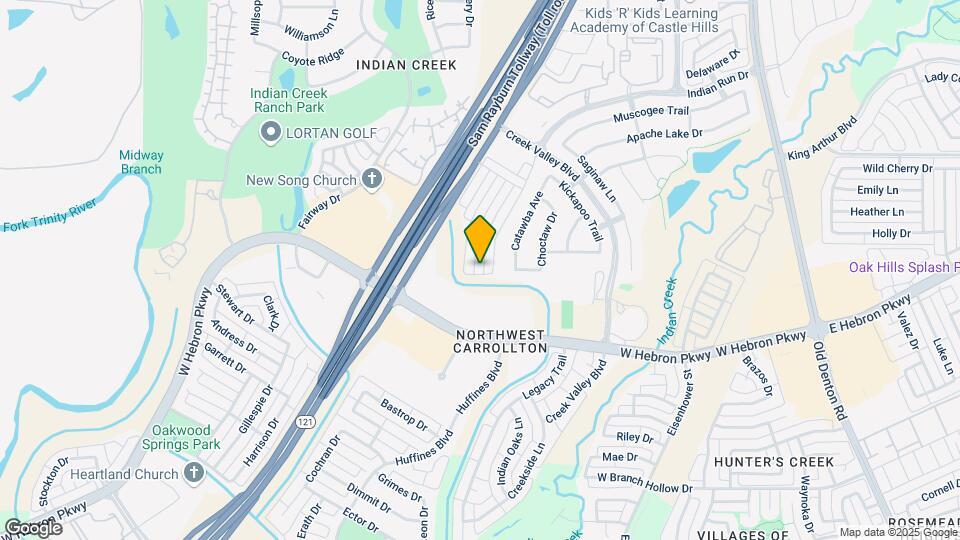 4100 Comanche Dr Map and Location Details