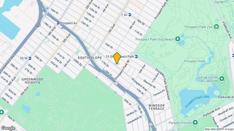 461 Prospect Ave Map and Location Details