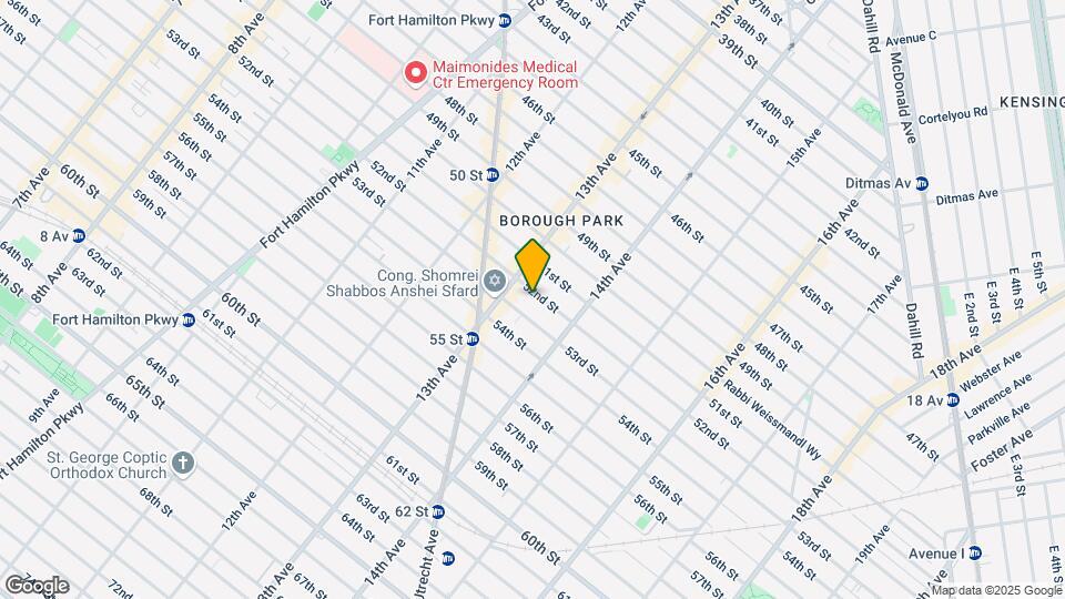 1330 52nd St Map and Location Details