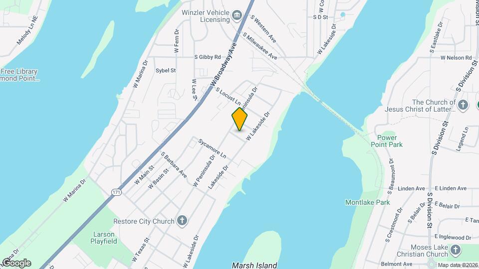 717 S Marigold St Map and Location Details