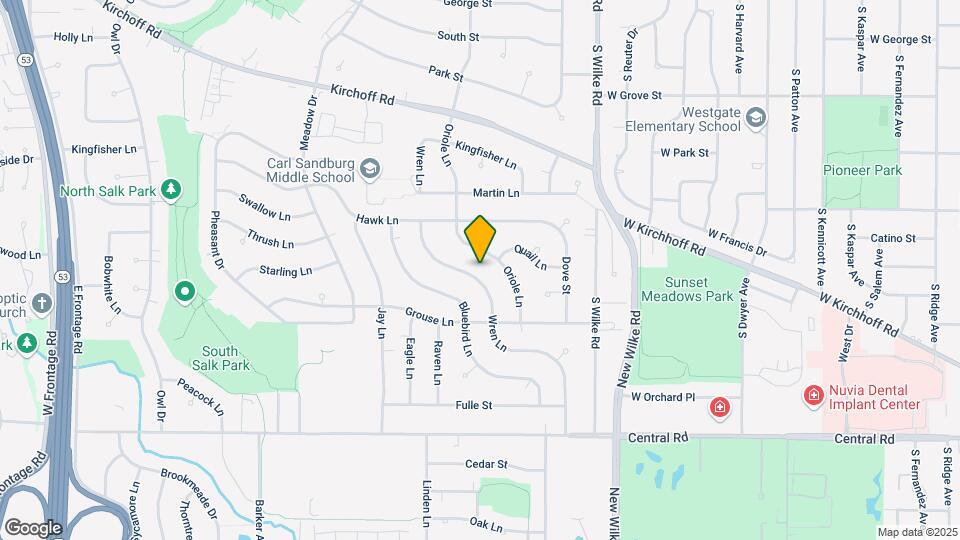 3712 Wren Ln Map and Location Details
