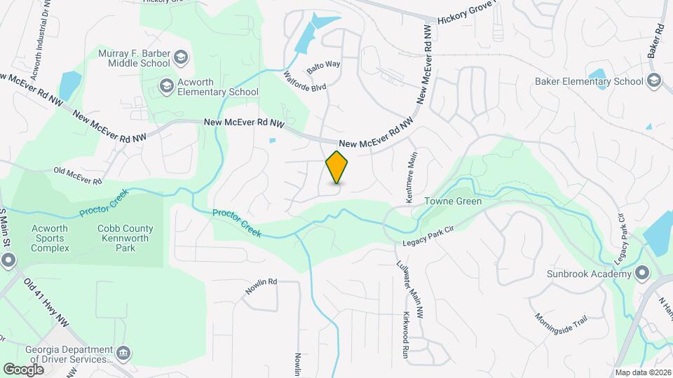 3138 Forest Grove Trail Map and Location Details