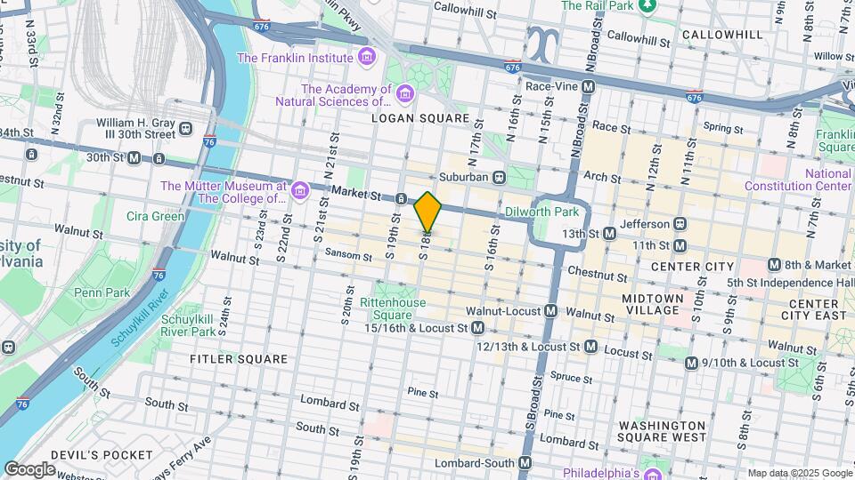 1737-1739 Chestnut St Map and Location Details