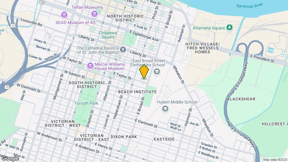 The Taylor Loft Map and Location Details