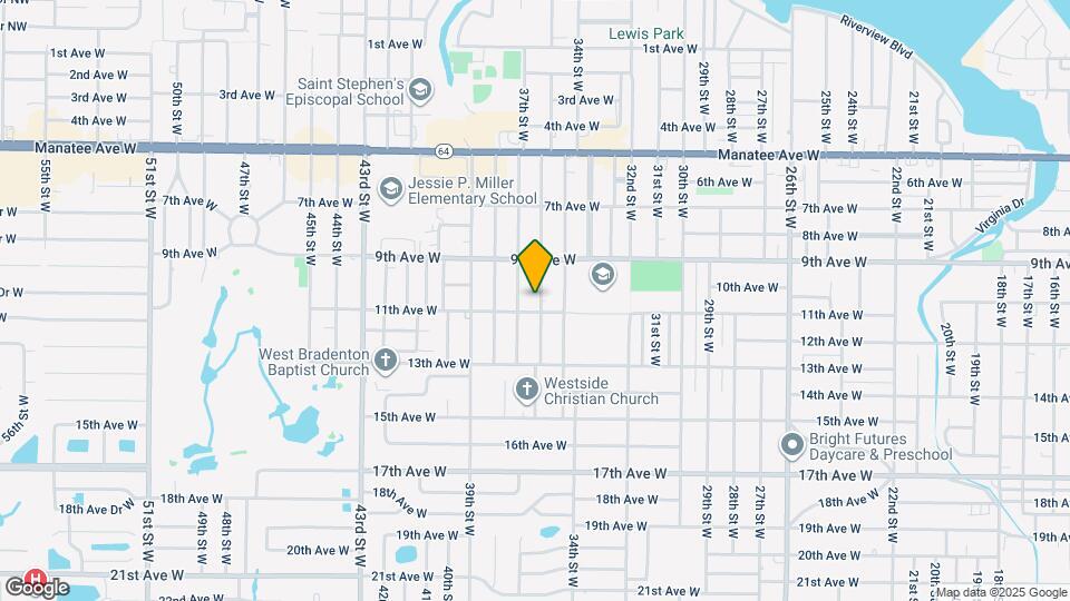 1016 36th St W Mapa y Detalles de la Ubicación