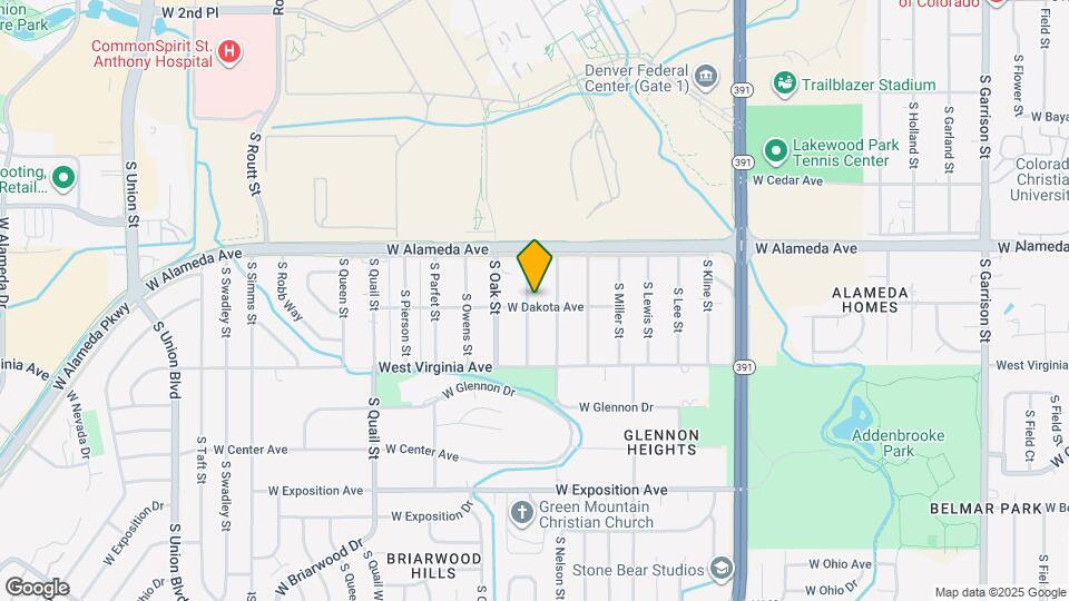 10665 W Dakota Ave Mapa y Detalles de la Ubicación