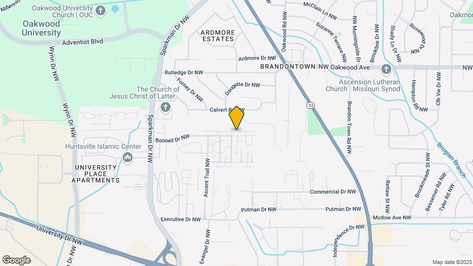 4424 Bonnell Dr NW, Unit C Map and Location Details