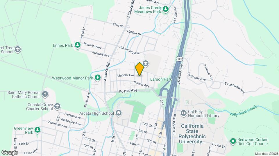 2245 Baldwin St Mapa y Detalles de la Ubicación