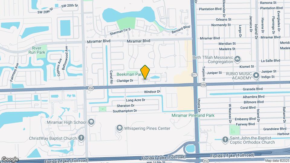3031 W Missionwood Ln Map and Location Details