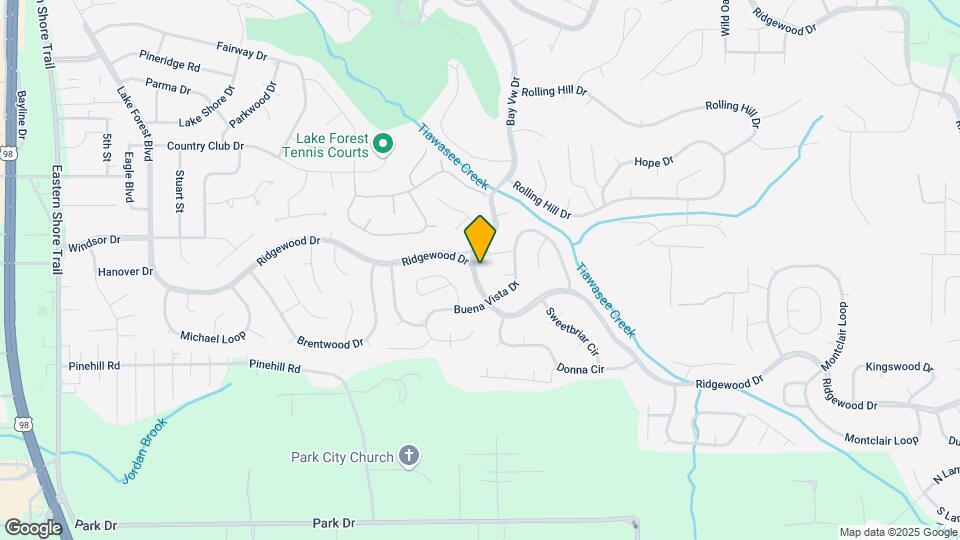219 Ridgewood Dr Map and Location Details