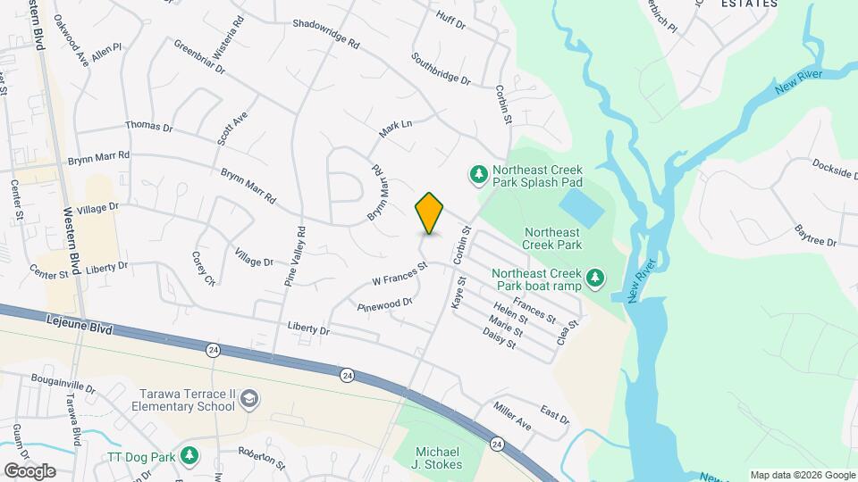 116 Pine Crest Dr Map and Location Details