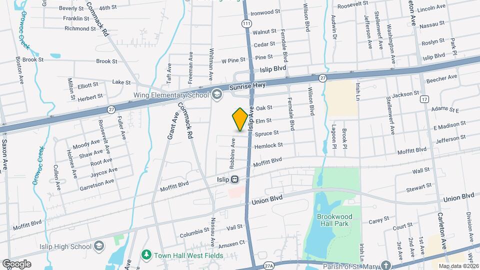 7 W Spruce St Map and Location Details