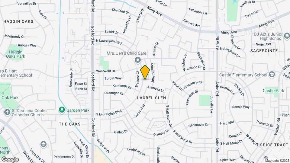 7317 Wilford Ct Map and Location Details