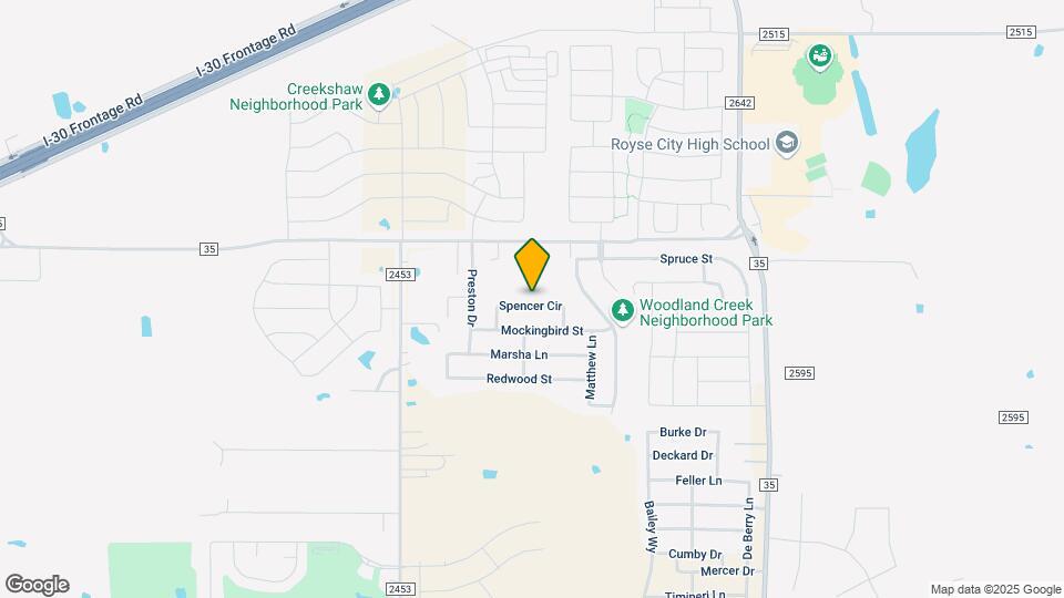 2800 Spencer Cir Map and Location Details