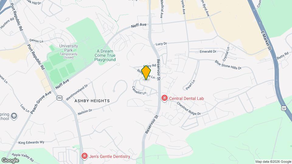 2340 Kendall Ln Map and Location Details