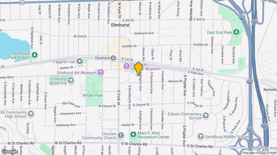 140 Arlington Ave, Unit 2 Map and Location Details