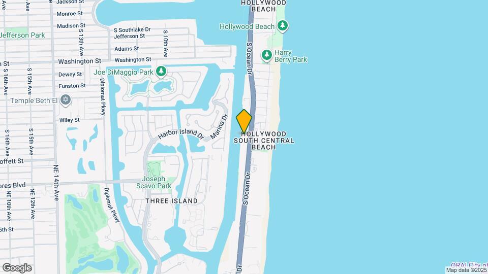 2400 S Ocean Dr Map and Location Details