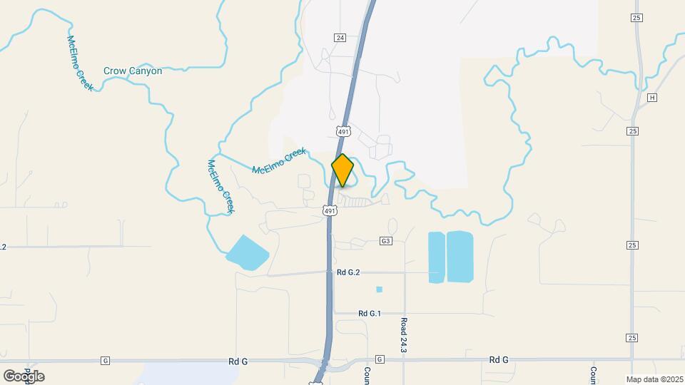 7500 E Hwy 160 Map and Location Details