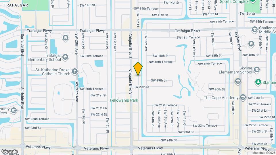 1914 SW 15th Pl Map and Location Details